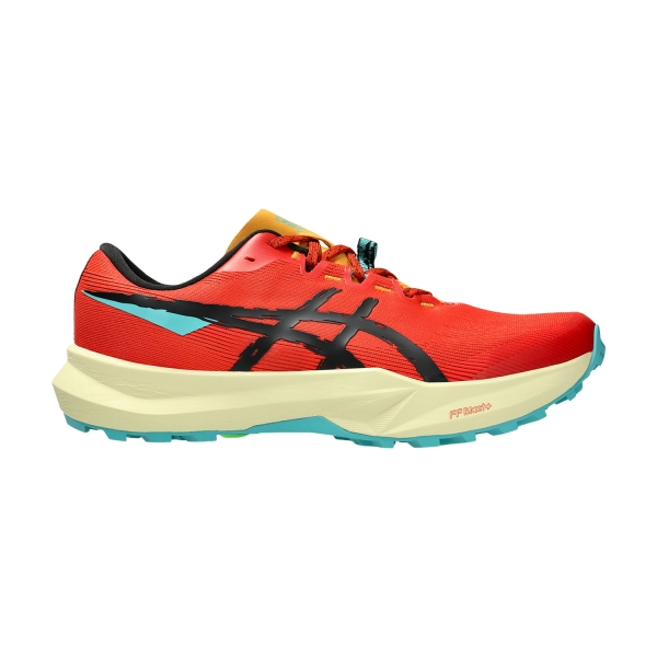 Men's Trail Running Shoes Asics Fuji Lite 6  Red Clay/Black 1011C086600