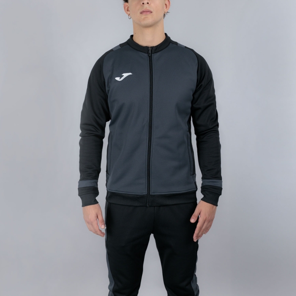Men's Sportswear Suits Joma Lider Tracksuit  Dark Gray/Black 104286.151