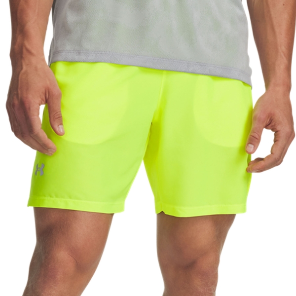 Men's Running Shorts Under Armour Launch 7in Shorts  High Vis Yellow/Reflective 13826200731