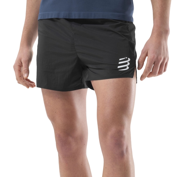 Men's Running Shorts Compressport Performance 5in Shorts  Black ASHM7399002