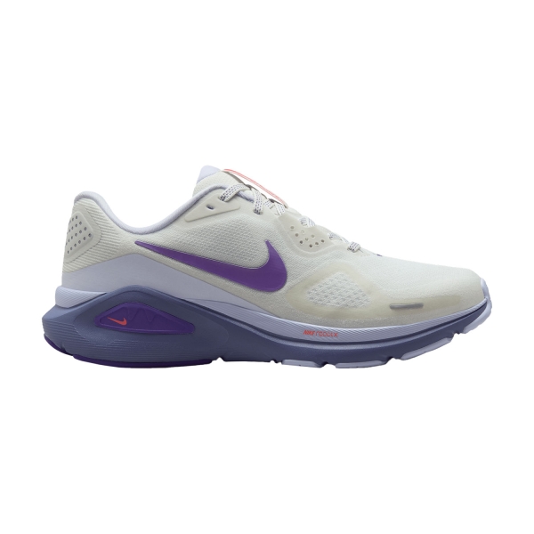 Woman's Structured Running Shoes Nike Structure 26  Summit White/Wild Grape/Amethyst Tint HJ1101102