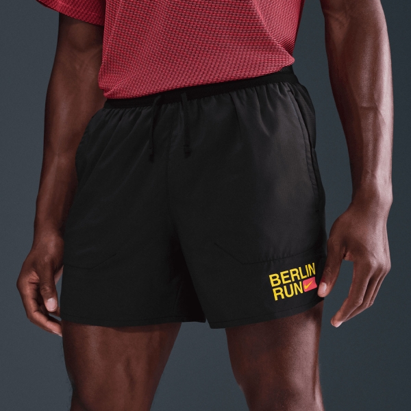 Men's Running Shorts Nike City Marathon 5in Shorts  Black IH4070010