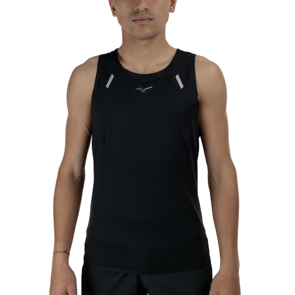 Men's Running Tank Mizuno Tech Light Tank  Black J2GAC00009