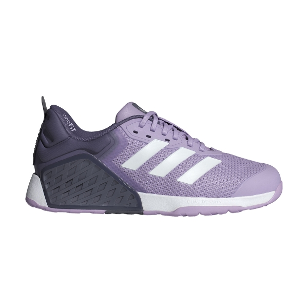 Women's Fitness e Training Shoes adidas Dropset 3 Trainer  Powder Plum/FTWR White/Preloved Violet JR1752