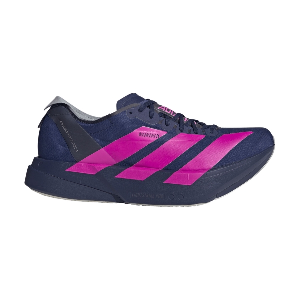 Men's Performance Running Shoes adidas adizero adios Pro 4  Dark Blue/Shock Pink/Dash Grey JR4946