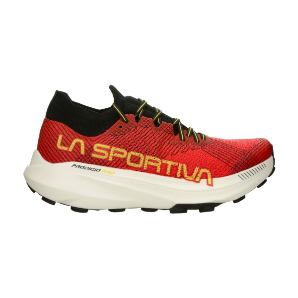 Men's Trail Running Shoes La Sportiva Prodigio Pro  Mountain Red/Yellow ZFRS100R24Y00