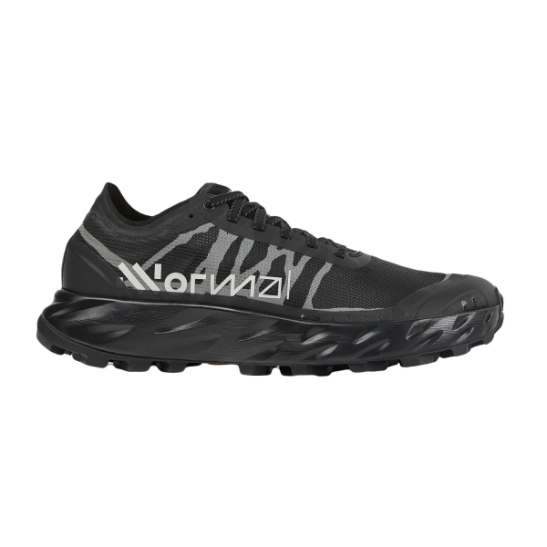 Men's Trail Running Shoes NNormal Kjerag Brut  Black N1ZKSM1002