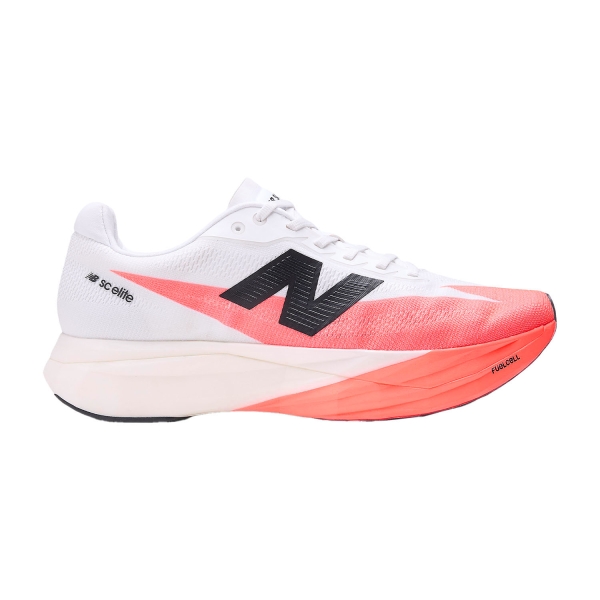 Men's Performance Running Shoes New Balance FuelCell SuperComp Elite v5  Urgent Red/White/Black MRCELLR5