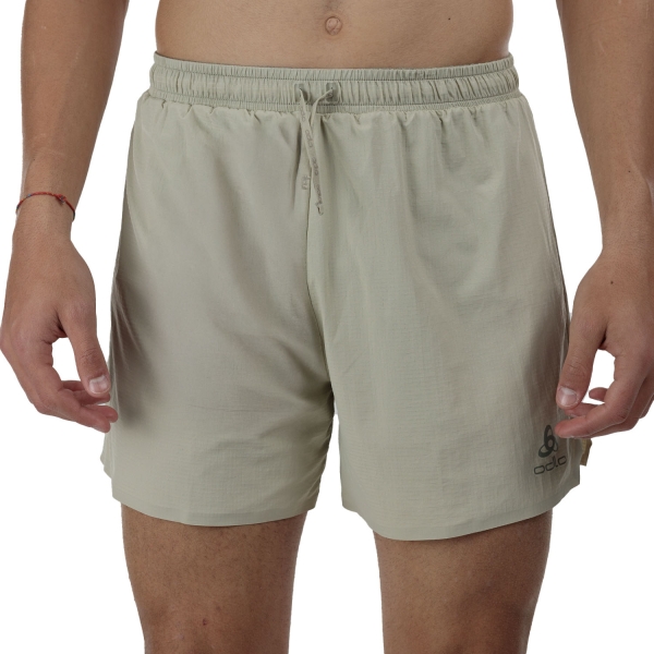 Men's Running Shorts Odlo Zeroweight 2 in 1 5in Shorts  Agate Gray/Vetiver 32393210871