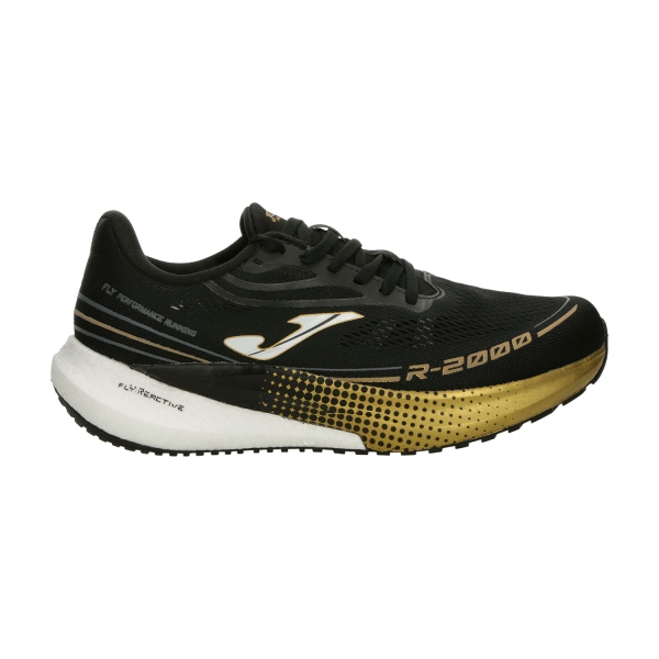 Men's Neutral Running Shoes Joma R.2000  Black Gold RR200W2591